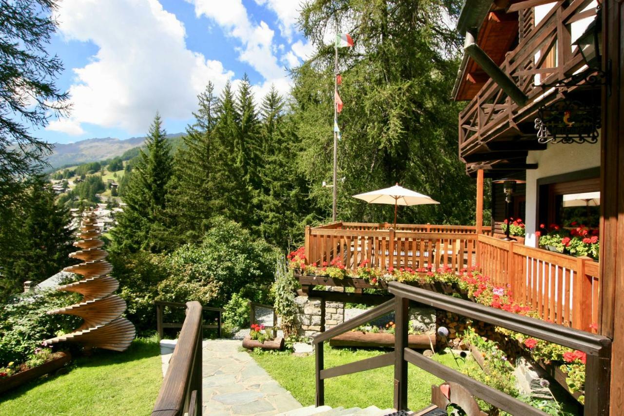 Albergo Villa Anna Maria Champoluc Dış mekan fotoğraf